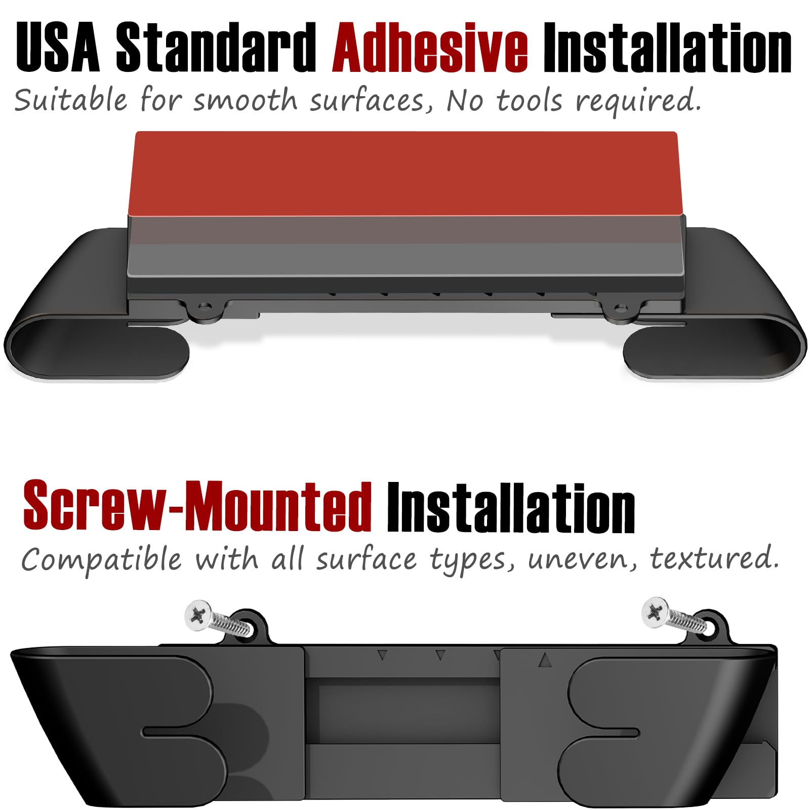 Nicejak screw-mount lid holder secures lids on any surface with reliable hardware