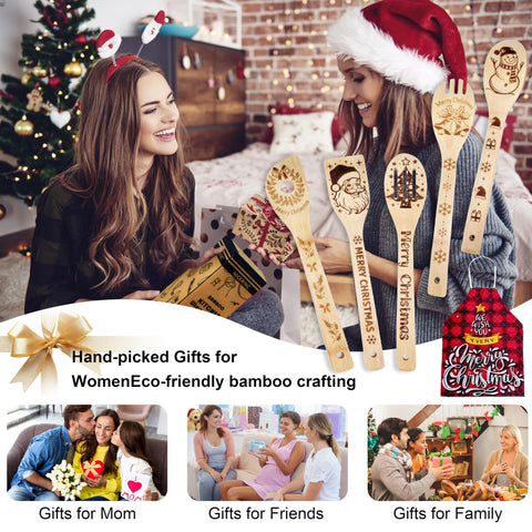 NICERINC Christmas themed apron adds festive kitchen charm