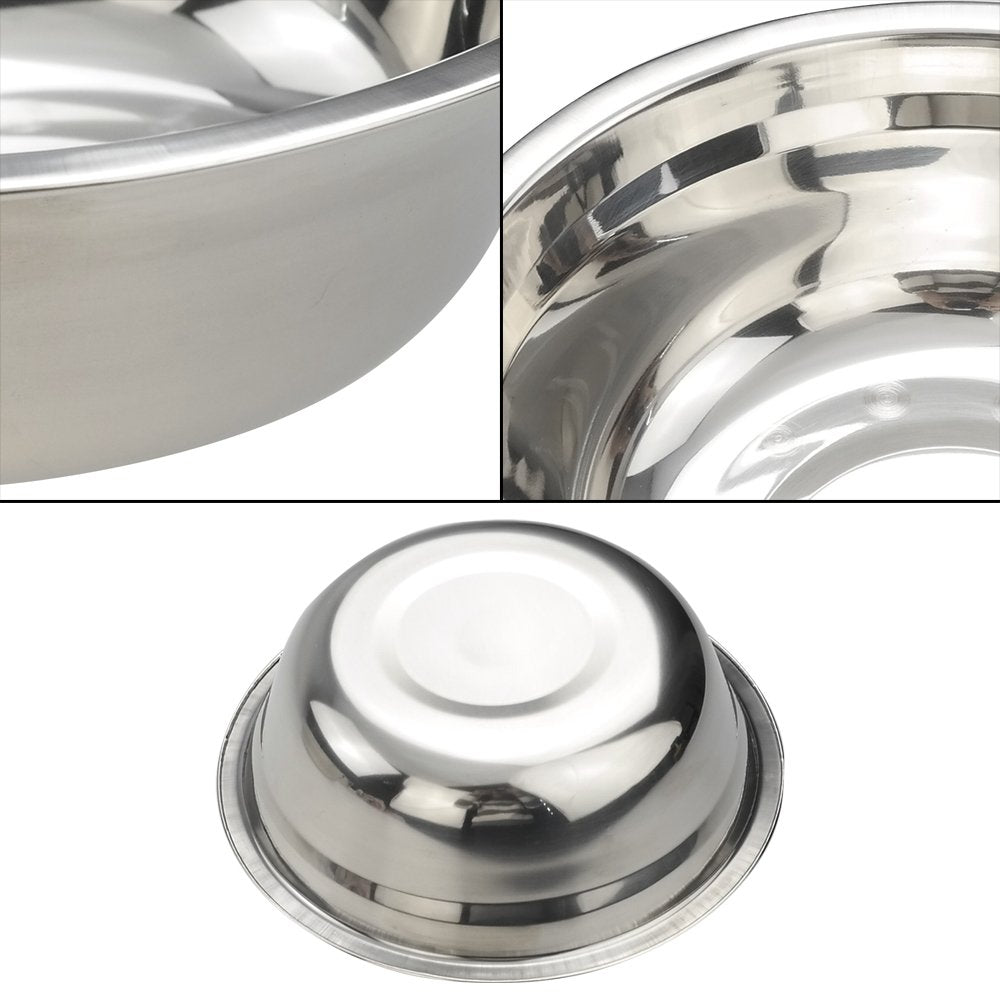 Nicesh stainless steel bowls built for heavy-duty use in busy kitchens
