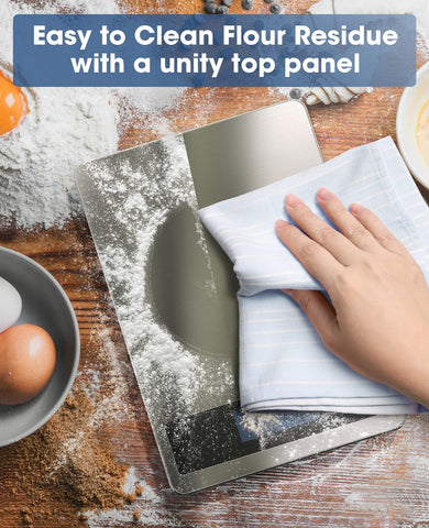Nicewell tempered-glass top provides durability and easy cleaning