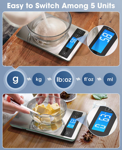 Nicewell unit readouts in multiple measurements for flexible cooking
