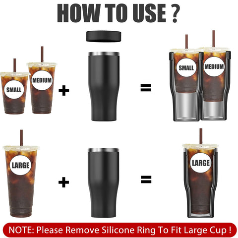 Niceyos 3-in-1 design sleeve shown across brands for simple cup compatibility.