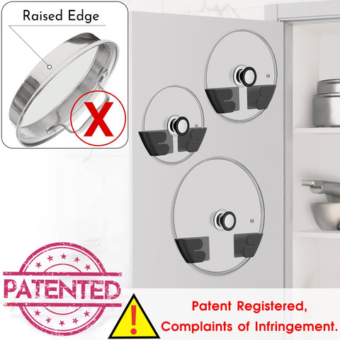Niceyos adjustable lid holder fits multiple sizes for versatile kitchen use.