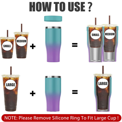 Niceyos double-wall vacuum insulation keeps beverages cold longer.
