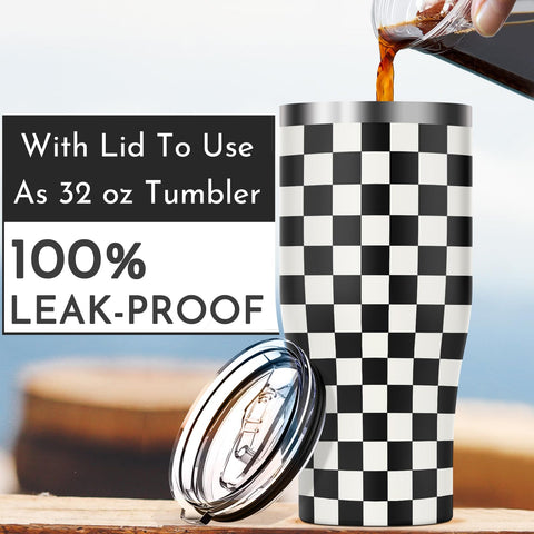 Niceyos sweat-proof stainless steel sleeve shown on a cold drink