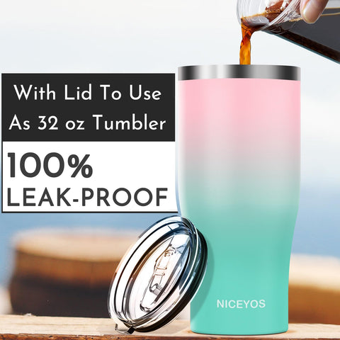 Niceyos sleeve pink variant demonstrates silicone ring removal for large cup compatibility.