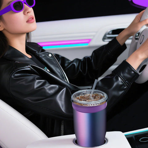 Niceyos sleeve emphasizes sweat-proof grip on iced beverages.