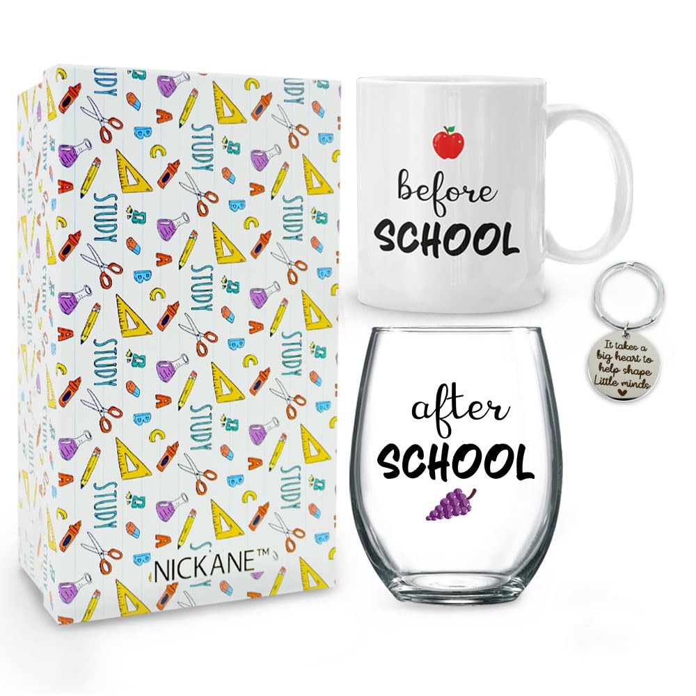 Nickane 11oz teacher mug ready for morning coffee and appreciation.