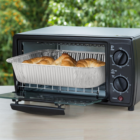 Nicole Home Collection recyclable disposable pans reduce waste and cleanup