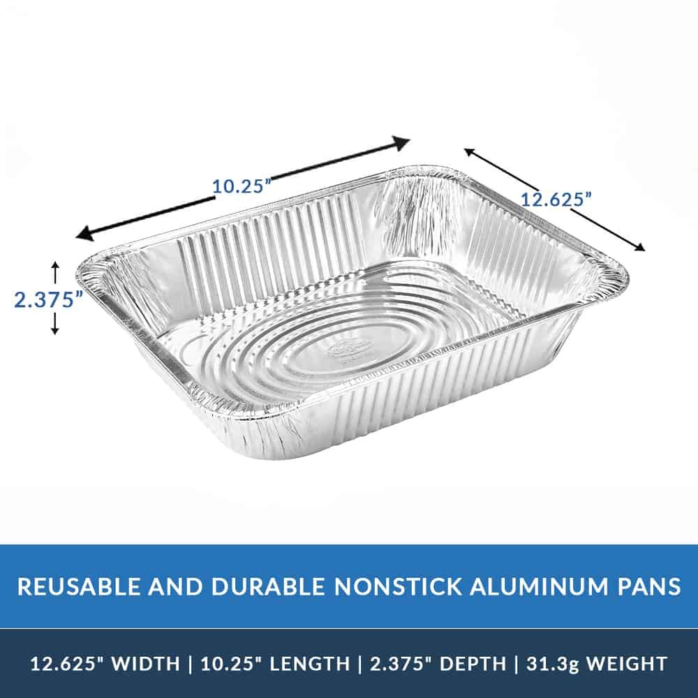 Nicole Home Collection recyclable eco-friendly pan suitable for eco-conscious hosting and parties