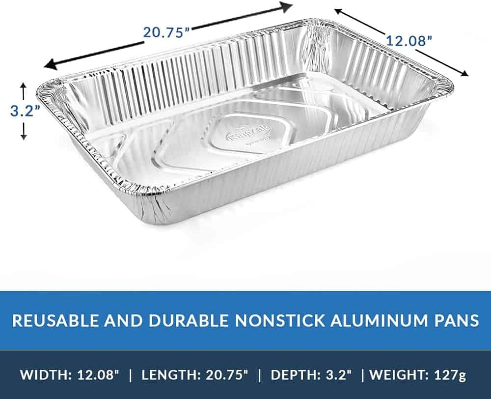 Nicole Home Collection extra-heavy-duty chafing trays for high-traffic buffets.
