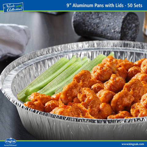 Nicole Home Collection pie pan with lid suitable for baked desserts.