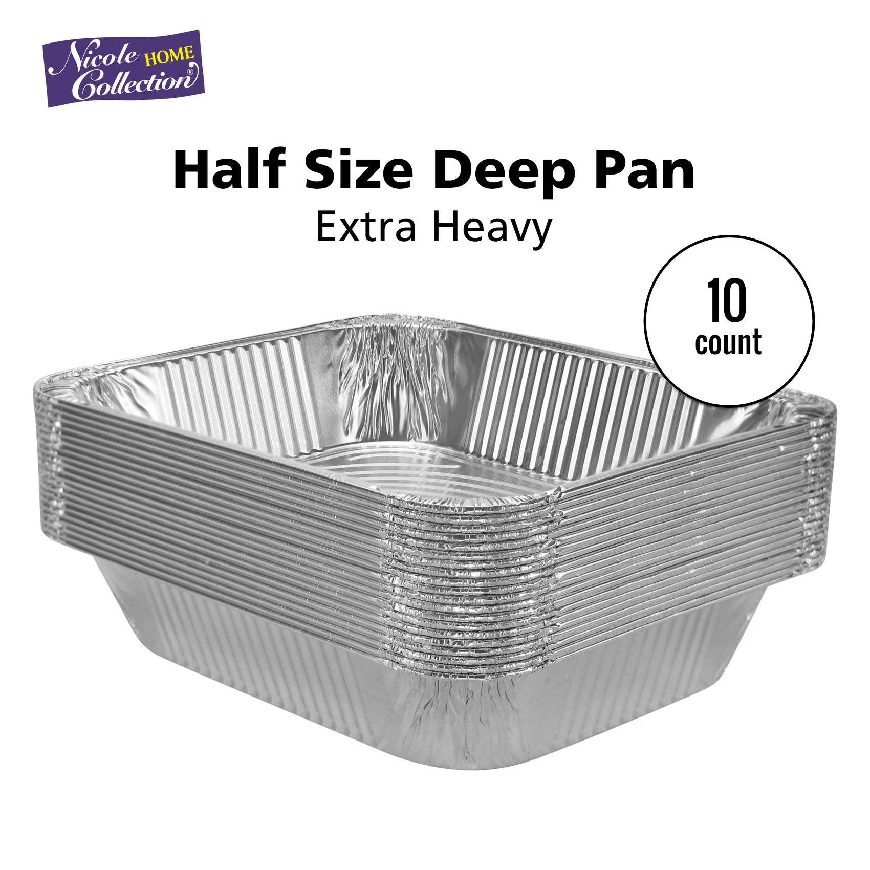 Nicole Home Collection steam-table pans ideal for hot buffet service