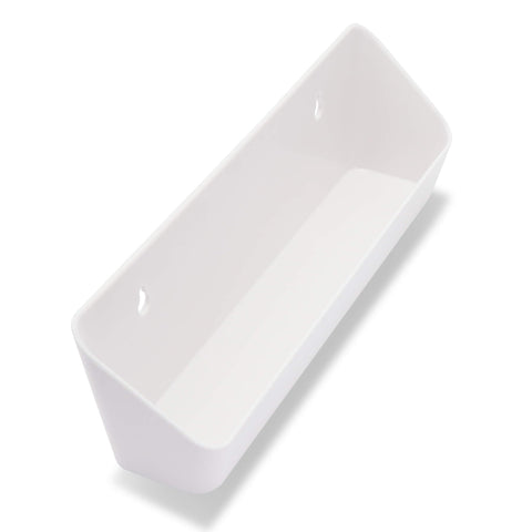 NIDAYE bathroom setup with tray provides easy-access storage.