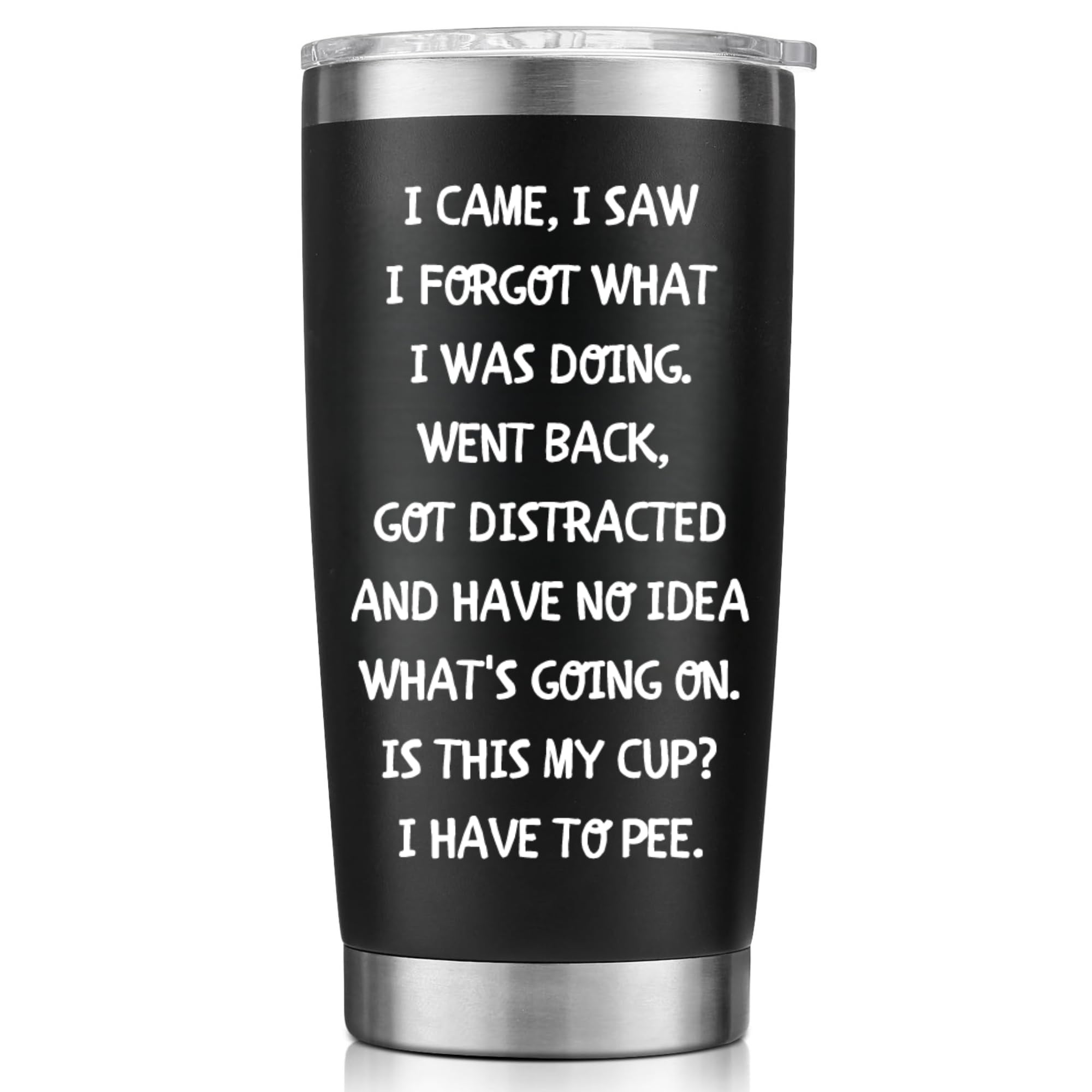 Niduilef 20 oz tumbler with double-wall insulation for temp control.