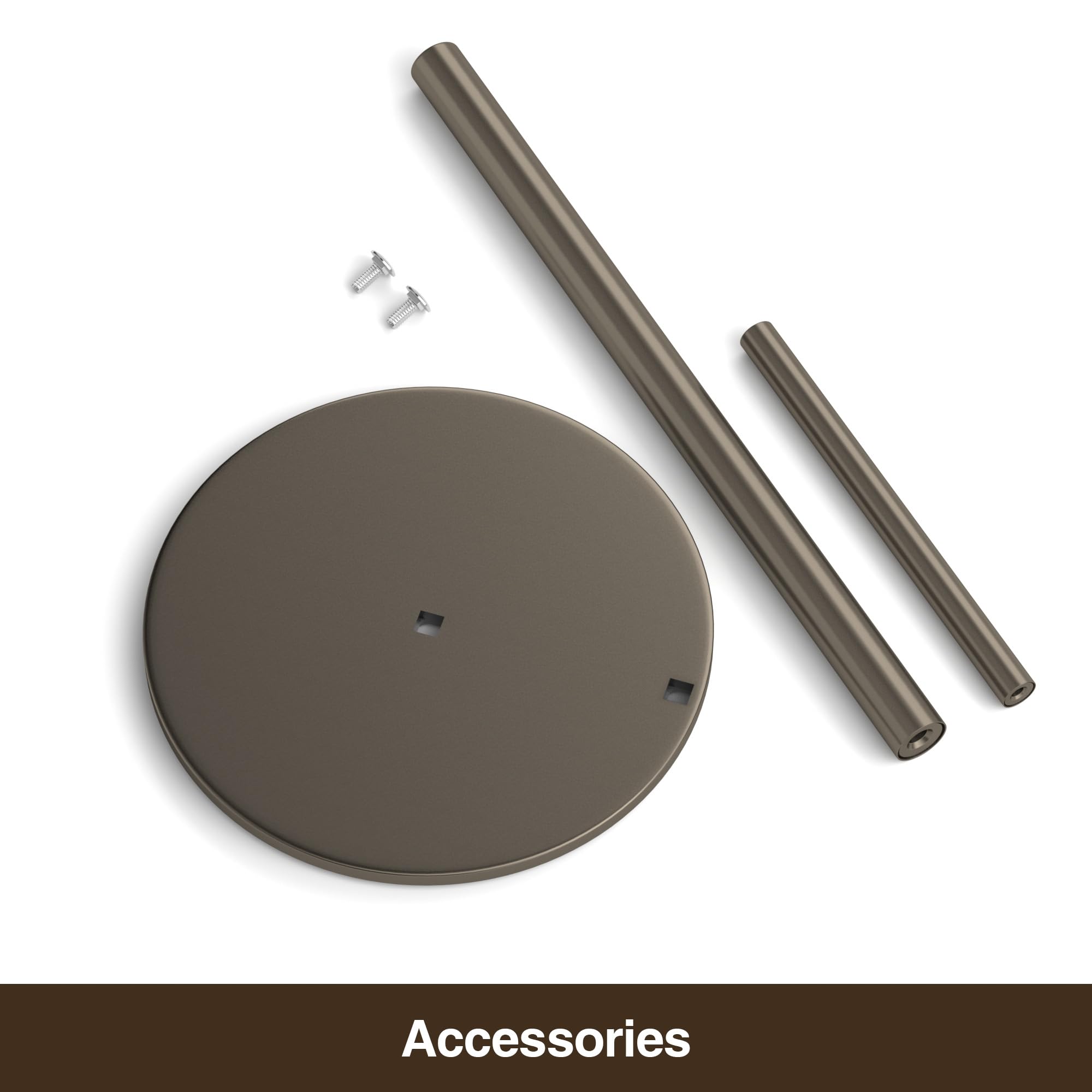 Niffgaff bronze kitchen paper holder countertop friendly design fits most kitchens