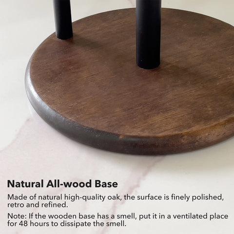 Niffgaff free-standing design fits countertops and tables with ease.