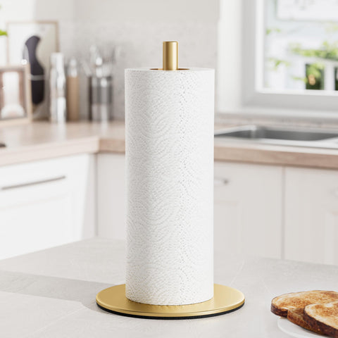 Niffgaff gold stainless steel base with non-slip silicone prevents sliding
