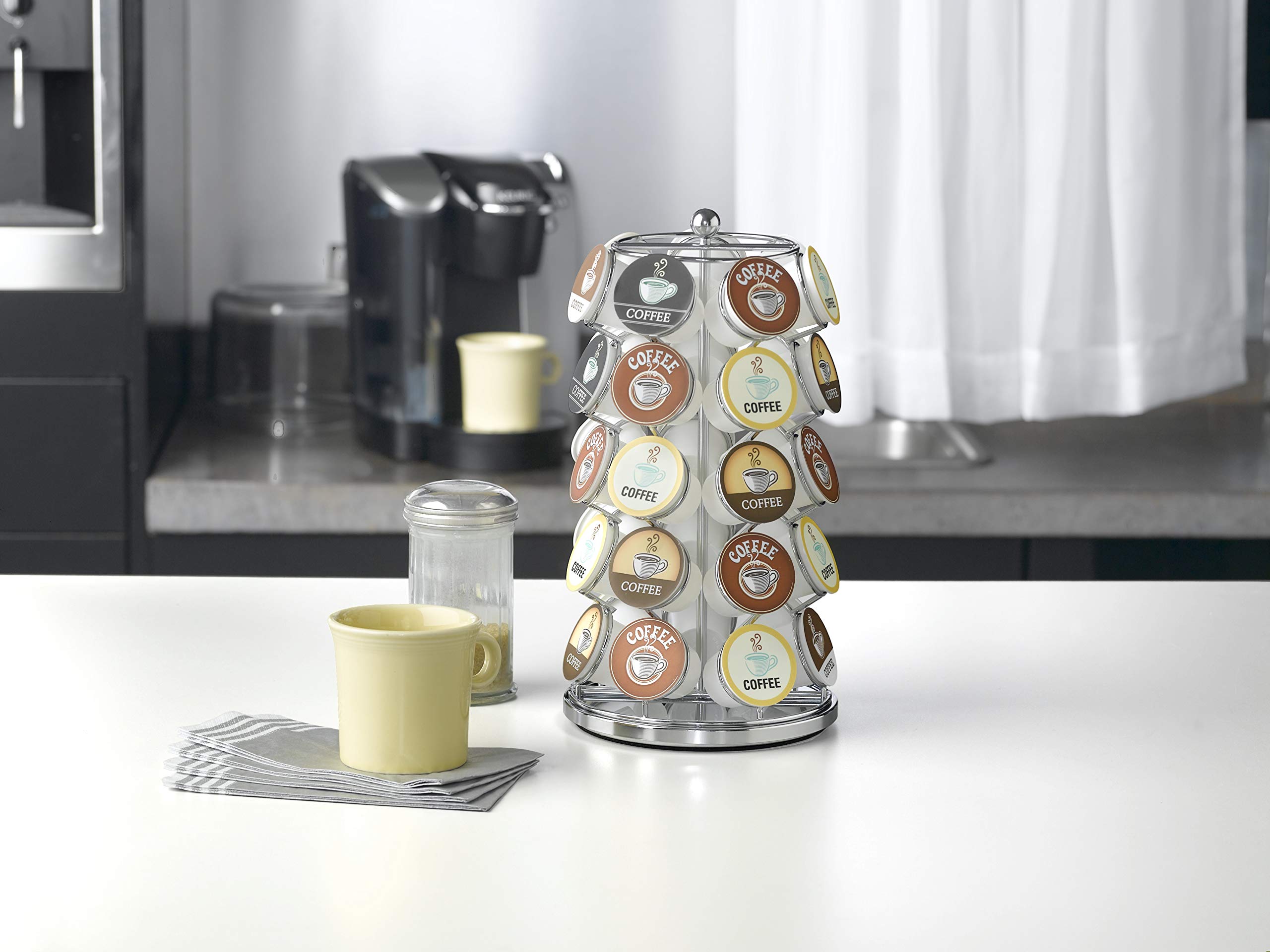 Nifty Solutions countertop organizer suits kitchen, dorm, or office setups.