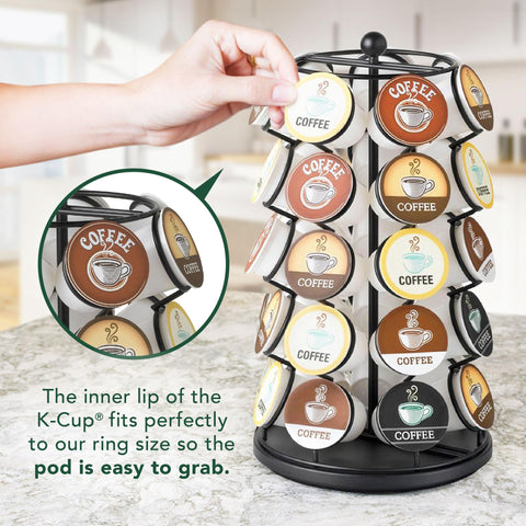 Durable, easy-to-clean construction designed for daily coffee routines.