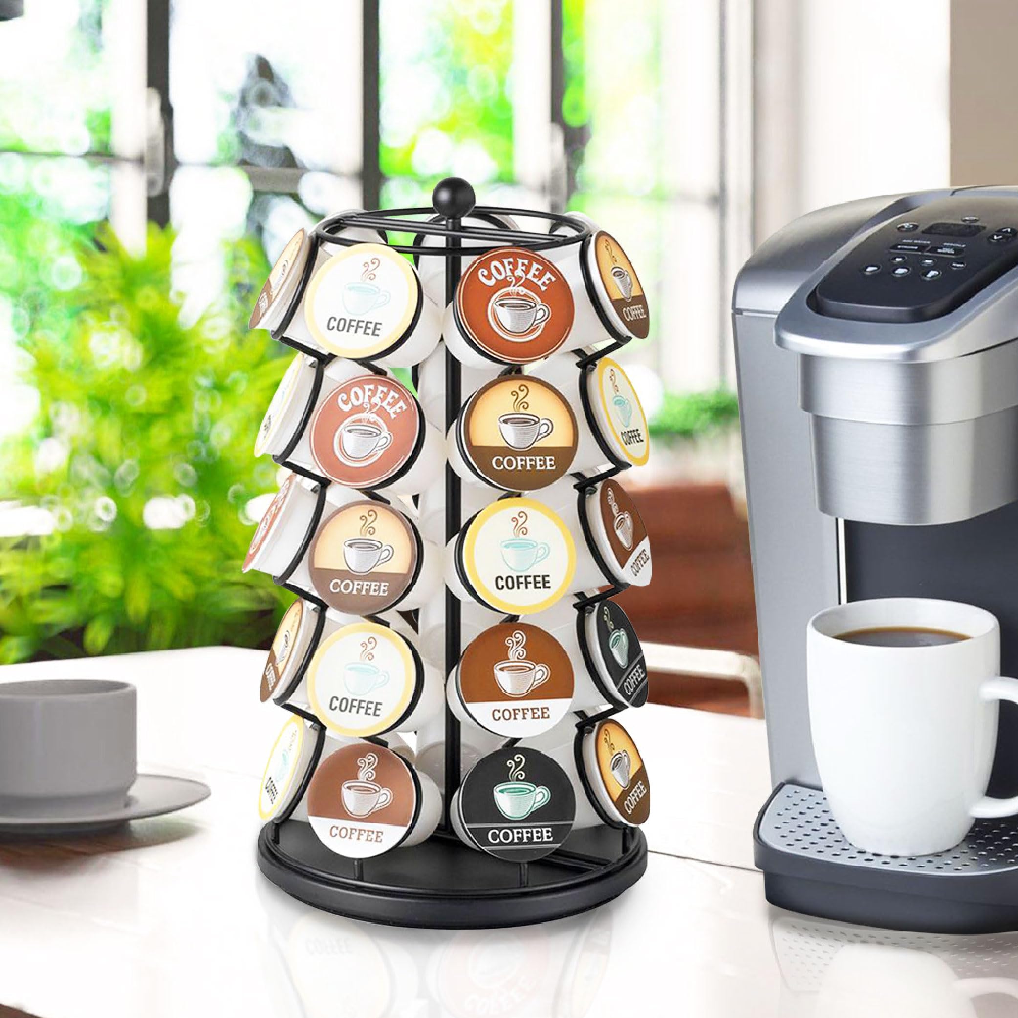Keeps pods organized, making it easier to grab your favorite capsule.