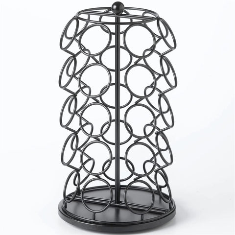 Quiet spinning platform helps you pick flavors without fuss.
