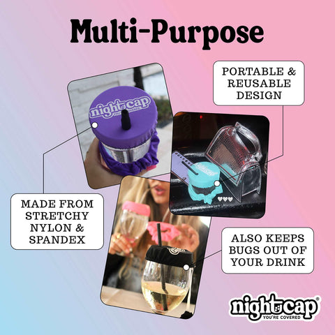 Two-pack Nightcap for easy daily wear and travel.