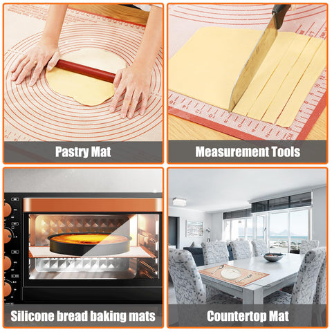 Nightly Good Dream rolling mat doubles as a table protector and countertop saver