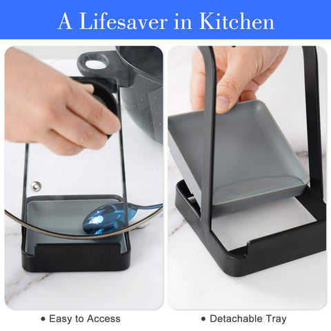 NiHome base with non-slip pads safeguards your counters from scratches