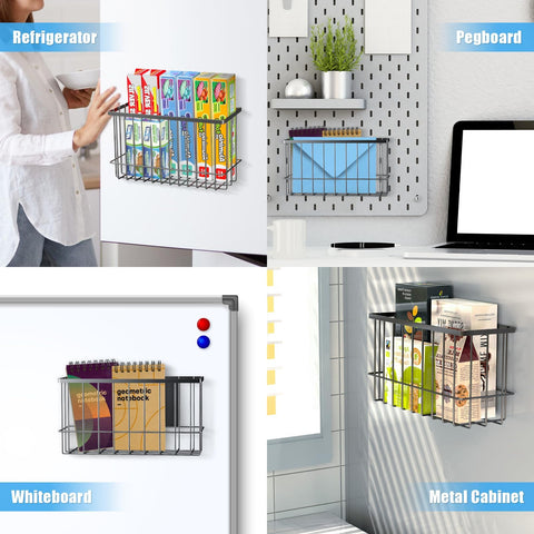 NiHome magnetic surface organizer ideal for office supplies and craft bits.