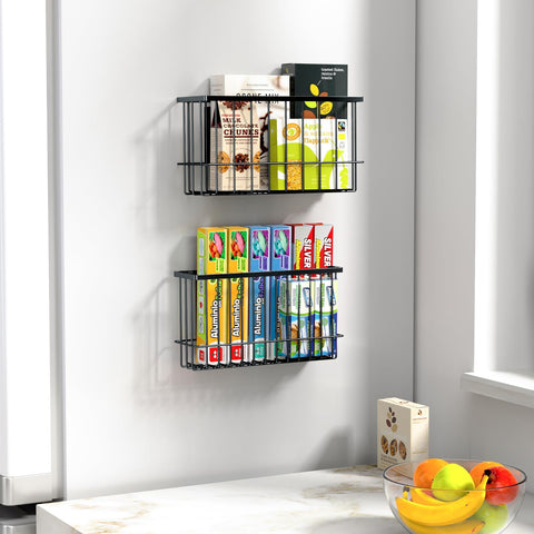 NiHome black finish adds sleek, modern touch to kitchen or office.