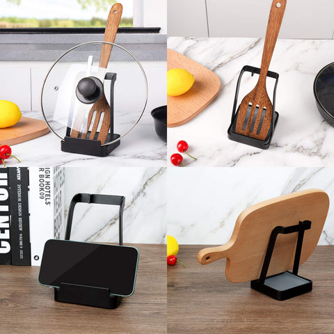 NiHome cookbook/tablet stand keeps recipes visible while you cook