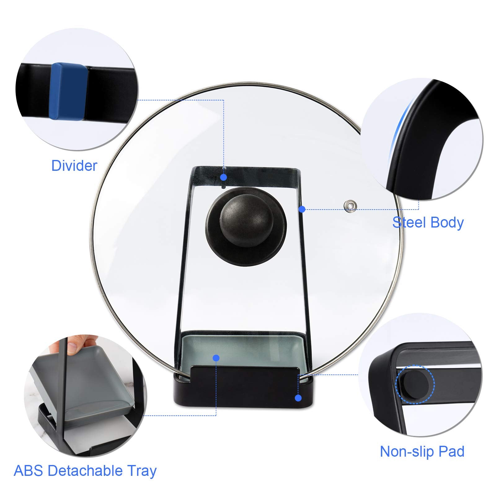 NiHome divider organizer secures multiple tools of different sizes at once