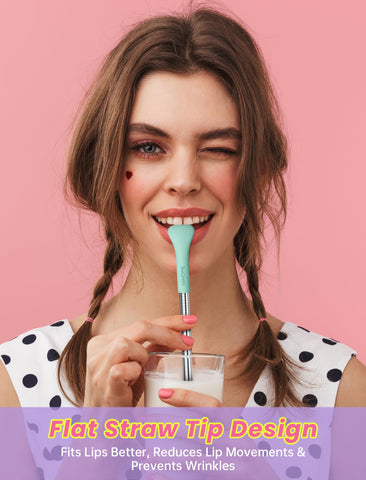 NiHome eco-friendly reusable straw reduces plastic waste