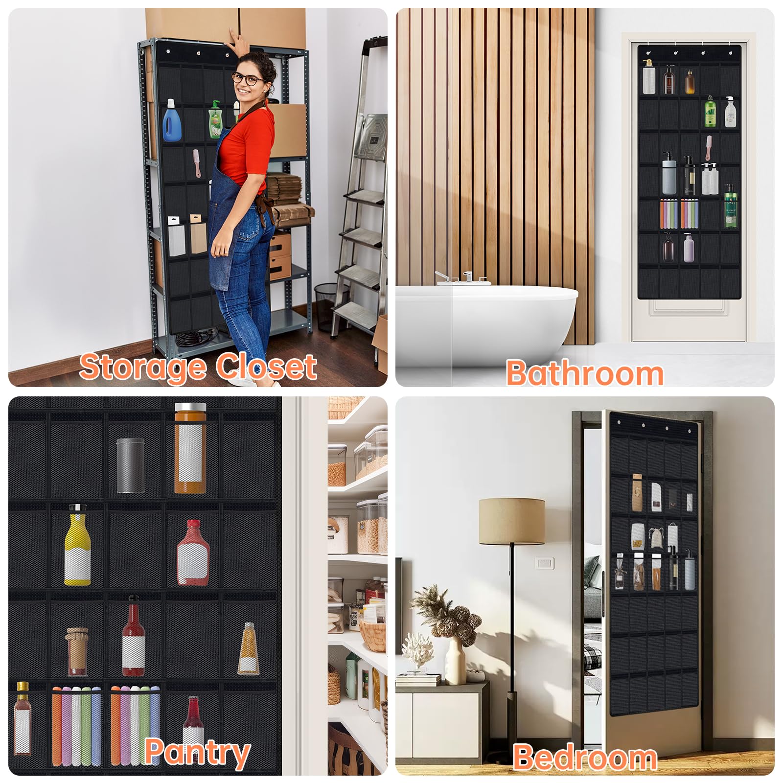 NiHome versatile vertical storage for home and RV with foldable design.