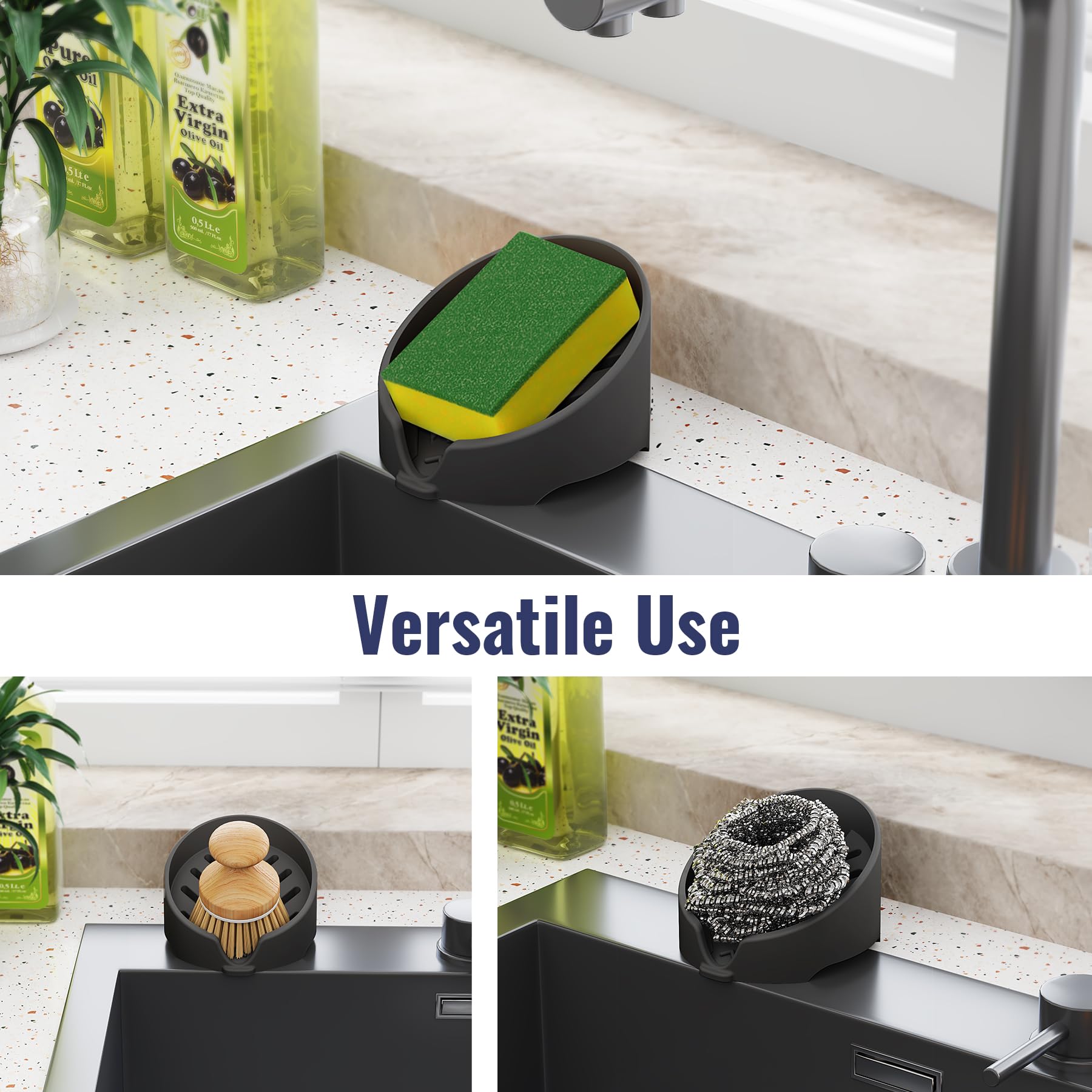 NiHome soft silicone construction offers durability and lasting shape
