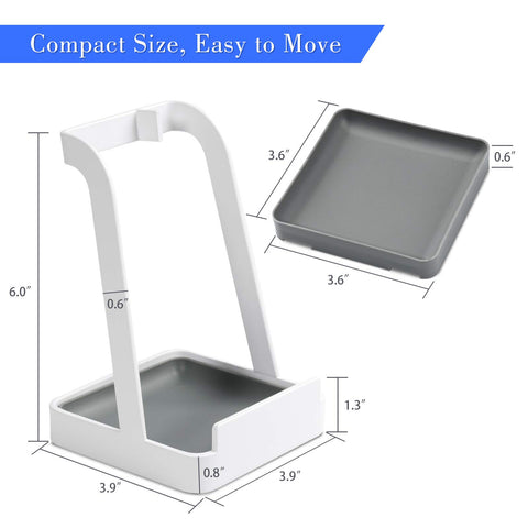 NiHome ladle and spatula rest keeps utensils within reach while cooking.
