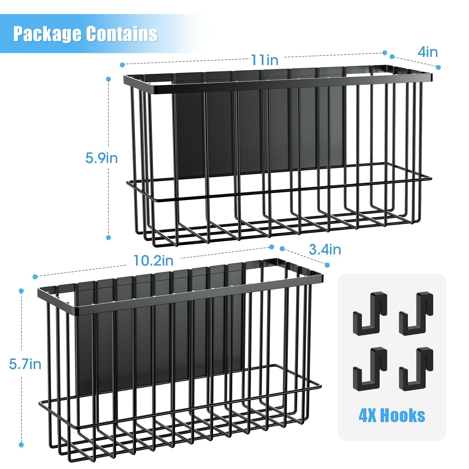 NiHome vertical design saves counter space on any magnetic surface.