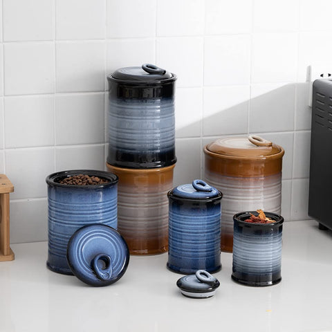 Nihow jars with angled ring-pull for easy opening.
