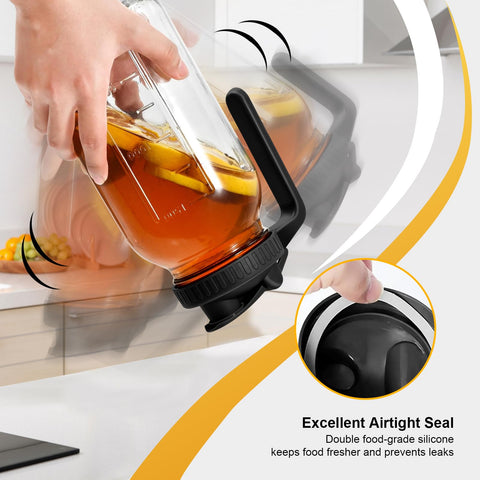 NIJIALGEXPY dishwasher-safe glass pitcher ready for cleanup