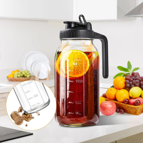 NIJIALGEXPY fridge-ready pitcher chilling beverages in the fridge
