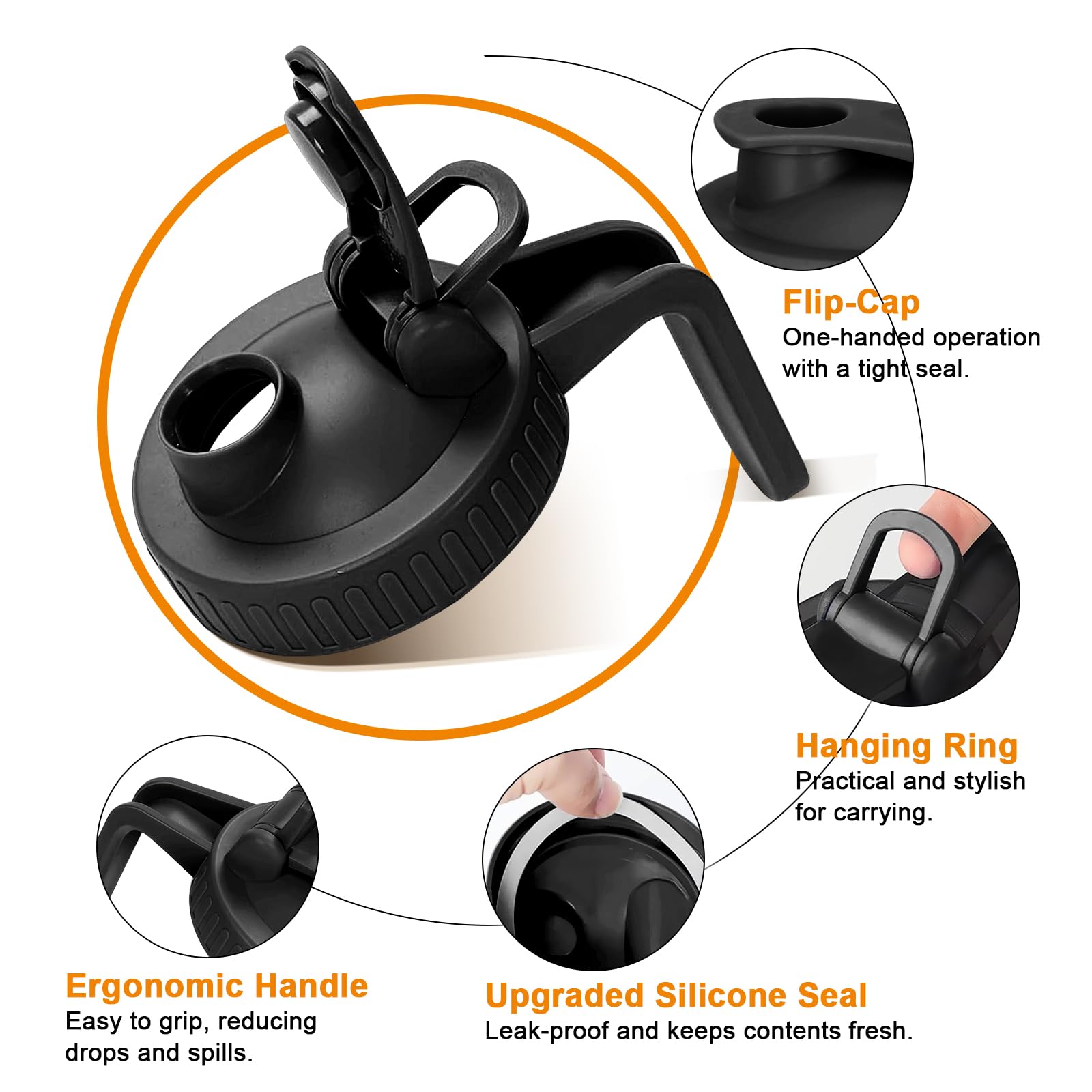 NIJIALGEXPY leak-proof lid pitcher secured for transport and serving