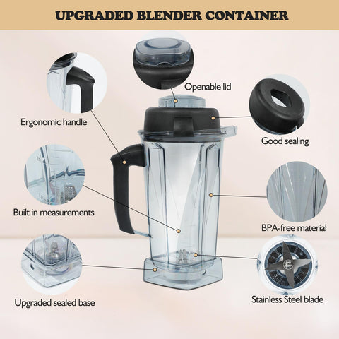 Nikkar blender pitcher zinc alloy base reduces leakage and adds stability.
