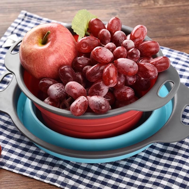 Niklye Ultimate Kitchen Strainers space-saving design: ideal for small kitchens.