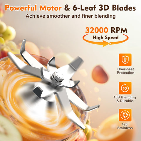 Nilpferd variable speed knob and pulse control enable precise texture customization.