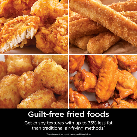 Ninja Air Fryer Pro compact design saves counter space.