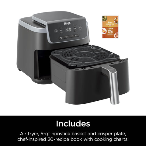 Ninja Air Fryer Pro nonstick parts enable effortless cleanup.
