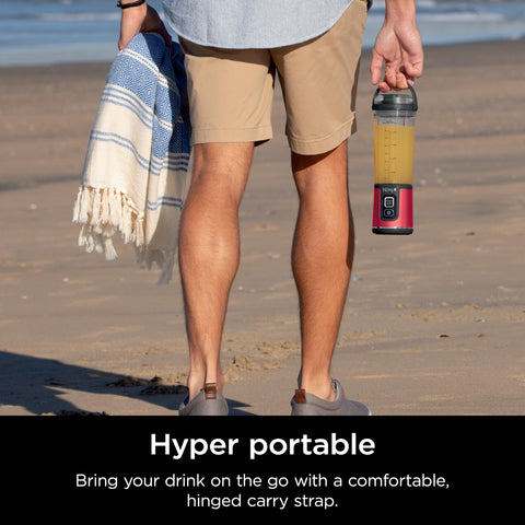 Ninja Blast BPA-free, dishwasher-safe parts for easy cleanup.
