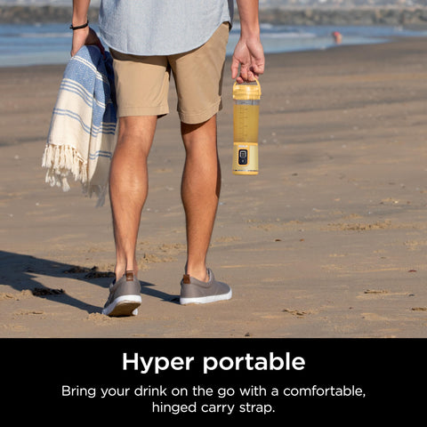 Ninja Blast BPA-free parts and dishwasher-safe components for simple cleaning.