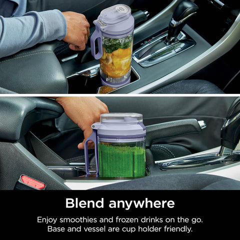 Ninja Blast Max easy clean design with dishwasher safe parts.
